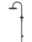 300mm Round Overhead Shower Set, Single Function Hand Shower Matte Black