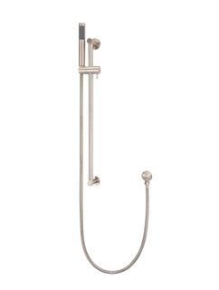 Round Hand Shower on Rail Column, Single Function Hand Shower Champagne