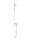 Round Hand Shower on Rail Column, Single Function Hand Shower Brushed Nickel