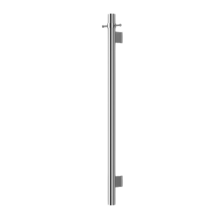 MIRAGE VERTICAL HEATED TOWEL RAIL1000MM X 120MMWITH 12V TRANSFORMER POLISHED CHR