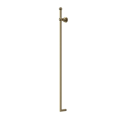 MEDOC VERTICAL HEATED TOWEL RAIL1000MM X 120MMWITH 12V TRANSFORMER BRUSHED BRONZ