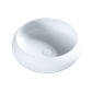 Versilia Ceramic Basin Round Matte White