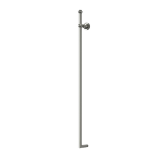 MEDOC VERTICAL HEATED TOWEL RAIL1000MM X 120MMWITH 12V TRANSFORMER BRUSHED NICKE