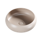 Versilia Ceramic Basin Round Matte Khaki (Sand)