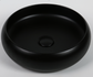 Versilia Ceramic Basin Round Matte Black