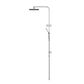 CHAO SHOWER COLUMN SET PVDSILVER NICKEL