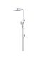 CHAO SHOWER COLUMN SET ELECTROPLATED CHROME