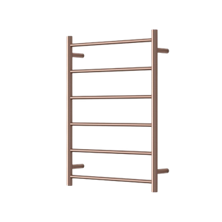 MIRAGE 6 BAR HEATED TOWEL RAIL600MM X 800MM CHAMPAGNE