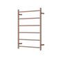 MIRAGE 6 BAR HEATED TOWEL RAIL600MM X 800MM CHAMPAGNE