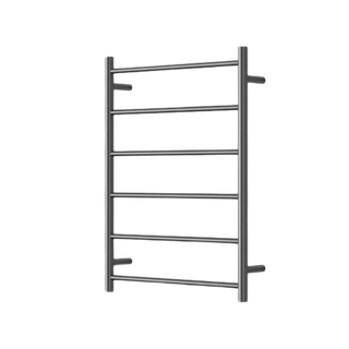 MIRAGE 6 BAR HEATED TOWEL RAIL600MM X 800MM GUNMETAL