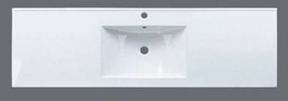 Ceramic Slimline 1500x465 Classic Shape Top 1 tap hole