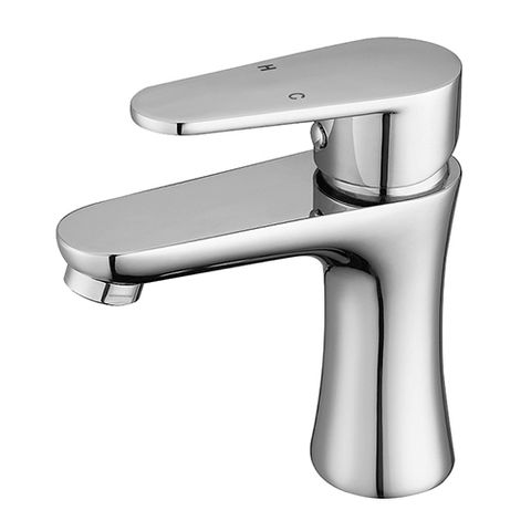 Batali Round Chrome Basin Mixer