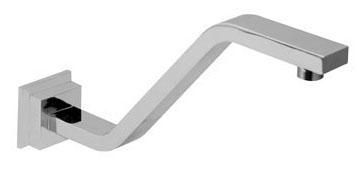 Savanna Square Upswept Chrome 400mm Shower Arm