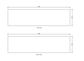 1800x465x20mm Natural Carrara Marble No Hole