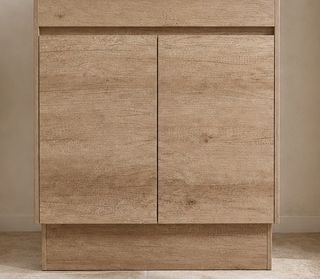 Clarke Natural Oak 750 Floor Mount Timber Laminate Vanity