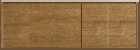 Clarke Natural Oak 1500 Wall Hung Timber Laminate Vanity