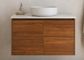 Clarke Walnut 900 Wall Hung Timber Laminate Vanity