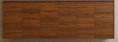 Clarke Walnut 1800 Wall Hung Timber Laminate Vanity