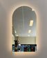 Vivian Clive Arch D 500 x 900 LED Mirror No Frame