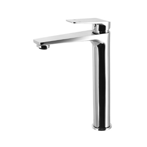 CASCADE HIGH RISE BASIN MIXER ELECTROPLATED CHROME