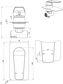 CASCADE SHOWER MIXER ELECTROPLATED CHROME