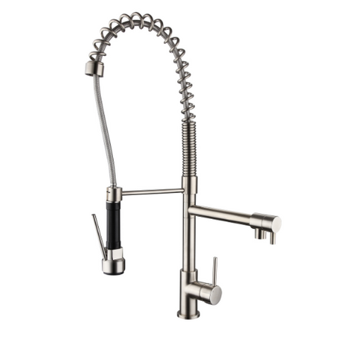 HALO MULTIFUNCTION KITCHEN MIXER PVD BRUSHED NICKEL