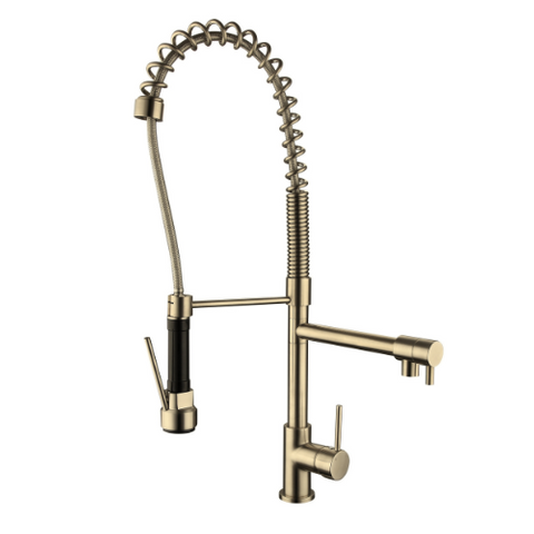 HALO MULTIFUNCTION KITCHEN MIXER PVD BRUSHED BRONZE