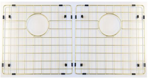 Sink Protector Grid Light Gold for M-S203 Double Bowl Sink