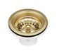 Otti Kitchen Sink Waste Brushed Gold for Butler, Granite & Stainless