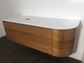 Evelyn Curved Wall Hung Vanity Collection- Made in Vic