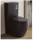 Meyer Tornado MATTE BLACK Back to Wall Toilet Suite