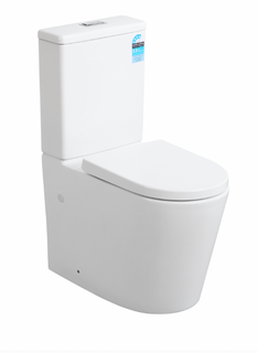 Avalon Rimless Back to Wall Toilet Suite