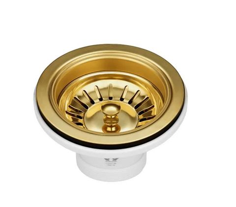 Otti Kitchen Sink Waste Argent Gold for Butler, Granite & Stainless