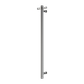 MECCA 240V SINGLE VERTICAL HEATED TOWEL RAIL CHROME