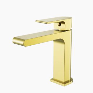 BIANCA BASIN MIXER STRAIGHT SPOUT BRUSHED GOLD