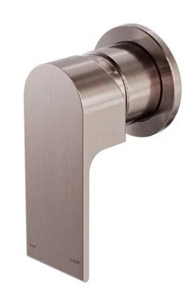 BIANCA SHOWER MIXER 60MM PLATE BRUSHED BRONZE