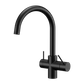 MECCA 3 WAY FILTERED MIXER TAP MATTE BLACK