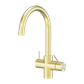 MECCA 3 WAY FILTERED MIXER TAP BRUSHED GOLD