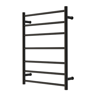 MECCA 240V 7 BAR HEATED TOWEL LADDER MATTE BLACK
