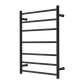 MECCA 240V 7 BAR HEATED TOWEL LADDER MATTE BLACK