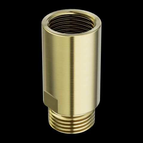 DUAL CHECK VALVE MALE X FEMALE G1/2 BRUSHED GOLD