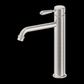 YORK STRAIGHT TALL BASIN MIXER WITH METAL LEVER BRUSHED NICKEL