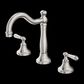 YORK BASIN SET WITH METAL LEVER BRUSHED NICKEL