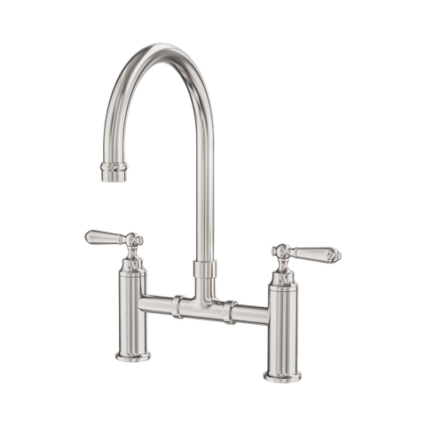 YORK BRIDGE KITCHEN SET BRUSHED NICKEL