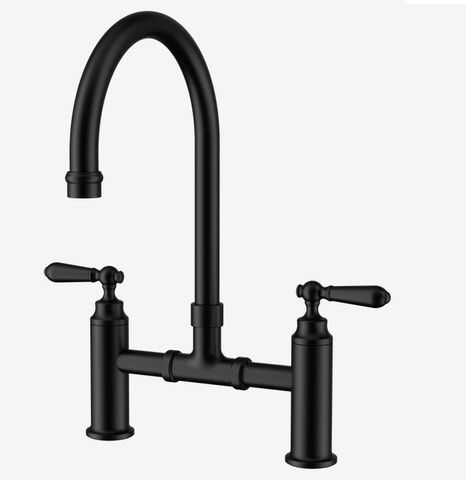 YORK BRIDGE KITCHEN SET MATTE BLACK