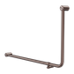MECCA CARE 32MM DDA 90 DEGREE BENT TUBE GRAB RAIL 600X1000MM BRUSHED BRONZE