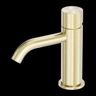 ZEN SS316L BASIN MIXER HANDLESS BRUSHED GOLD