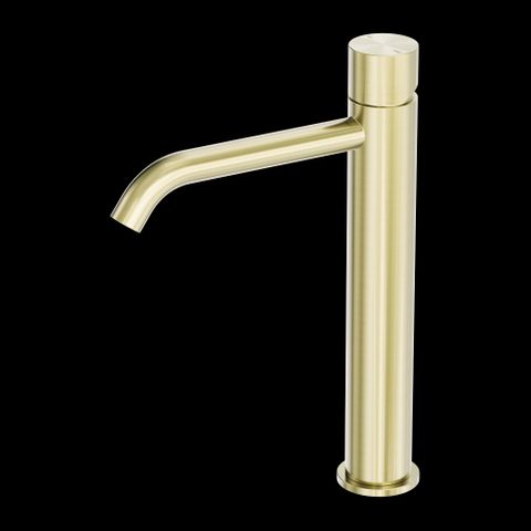 ZEN SS316L TALL BASIN MIXER HANDLESS BRUSHED GOLD