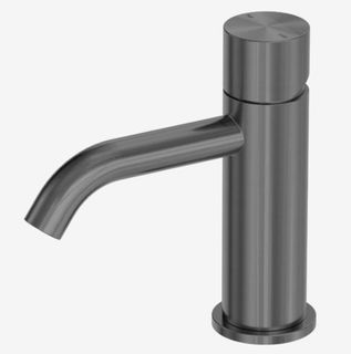 ZEN SS316L BASIN MIXER HANDLESS GRAPHITE