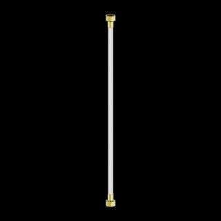 500MM PREMIUM G1/2 FEMALE FLEXIBLE WATER  CONNECTOR HOSE BRUSHED GOLD